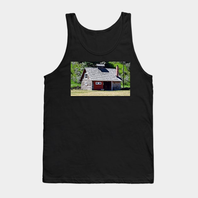 Old Blacksmith Building Tank Top by CanadianWild418